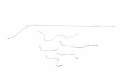 Classic Tube Brake Lines, Direct Fit CD1006-SS