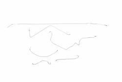 Classic Tube Brake Lines, Direct Fit CD1007-OE