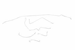 Classic Tube Brake Lines, Direct Fit CD1009-OE