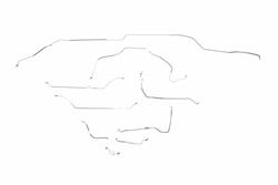Classic Tube Pre-Bent Brake Line Kits for 1970 CHEVELLE - CE1045-SS