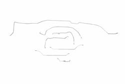 Classic Tube Pre-Bent Brake Line Kits for 1970-1972 CHEVELLE - CE1048-SS