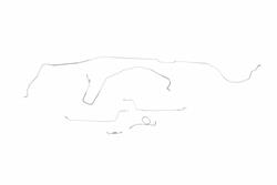 Classic Tube Pre-Bent Brake Line Kits for 1966 CHEVELLE - CE1055-OE