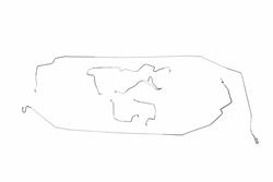 Classic Tube Brake Lines, Direct Fit CH1017-OE