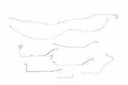 Classic Tube Pre-Bent Brake Line Kits for 1976-1980 C10, 1976-1978 C15, 1979-1980 C1500 - CT1013-SS
