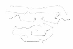 Classic Tube Pre-Bent Brake Line Kits CT1087-SS