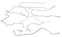 Classic Tube Pre-Bent Brake Line Kits for 1969-1970 C20 PICKUP, C25/C2500 PICKUP - CT1136-SS