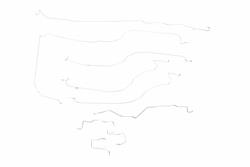 Classic Tube Pre-Bent Brake Line Kits for 2003 SIERRA 1500, SILVERADO 1500 - CT1209-SS