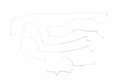 Classic Tube Pre-Bent Brake Line Kits for 2000-2001 SUBURBAN 1500, YUKON XL 1500 - CT1214RH-SS