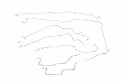 Classic Tube Pre-Bent Brake Line Kits CT1234-SS