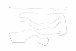Classic Tube Brake Lines, Direct Fit CT1240-SS