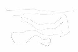 Classic Tube Brake Lines, Direct Fit CT1243-SS