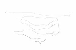Classic Tube Pre-Bent Brake Line Kits for 2001-2002 SIERRA 2500 HD, SILVERADO 2500 HD - CT1254-SS