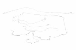 Classic Tube Brake Lines, Direct Fit CT1256-SS