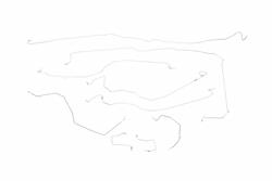 Classic Tube Brake Lines, Direct Fit CT1291-SS