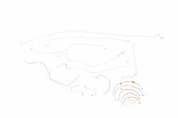 Classic Tube Brake Lines, Direct Fit CT1293SB-SS
