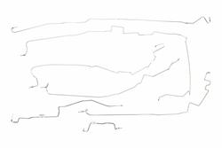 Classic Tube Pre-Bent Brake Line Kits for 1999-2000 C2500 - CT1294-SS
