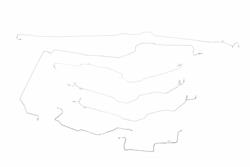 Classic Tube Brake Lines, Direct Fit CT1304-SS