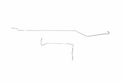 Classic Tube Tank to Pump Lines for 1972 C10 PICKUP, C15/C1500 PICKUP - CTF1021-SS