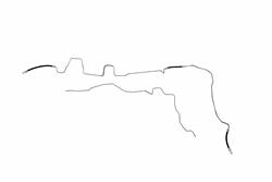 Classic Tube Fuel Return Lines for 2000-2001 SUBURBAN 2500, YUKON XL 2500 - CTR1096-SS
