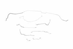 Classic Tube Brake Lines, Direct Fit CU1034-SS-6