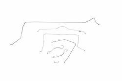 Classic Tube Pre-Bent Brake Line Kits for 1965-1966 CORVETTE - CV1010-SS