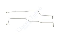 Classic Tube Automatic Transmission Cooler Lines for 1963-1967 CORVETTE - CVT1002-OE