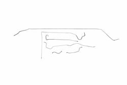 Classic Tube Brake Lines, Direct Fit CY1007-SS