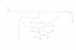 Classic Tube Pre-Bent Brake Line Kits for 1973 240Z - DA1009-SS