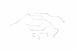 Classic Tube Brake Lines, Direct Fit FB1007-OE