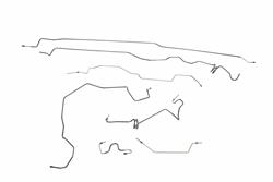 Classic Tube Brake Lines, Direct Fit FT1147-SS