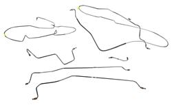 Classic Tube Brake Lines, Direct Fit GL1014-SS-1