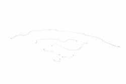 Classic Tube Brake Lines, Direct Fit GX1009-OE