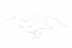 Classic Tube Pre-Bent Brake Line Kits for 1967 GALAXIE - GX1016-SS
