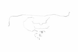 Classic Tube Brake Lines, Direct Fit IB1030-SS-2