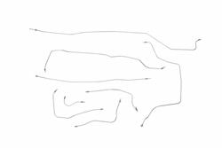 Classic Tube Brake Lines, Direct Fit JG1003-OE