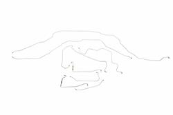 Classic Tube Pre-Bent Brake Line Kits LN1022-OE