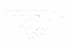 Classic Tube Brake Lines, Direct Fit MU1014-SC