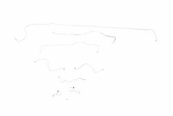 Classic Tube Brake Lines, Direct Fit MU1019-SC