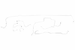 Classic Tube Pre-Bent Brake Line Kits for 1968-1969 MUSTANG - MU1025-OE