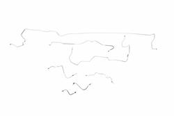 Classic Tube Brake Lines, Direct Fit MU1031-SC