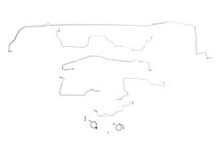Classic Tube Pre-Bent Brake Line Kits for 1972-1973 MUSTANG - MU1042-OE
