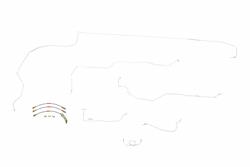 Classic Tube Brake Lines, Direct Fit MU1067SB-OE