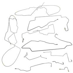 Classic Tube Pre-Bent Brake Line Kits for 1999-2004 MUSTANG - MU1075-OE