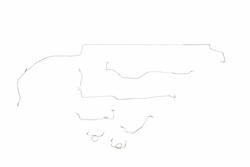 Classic Tube Pre-Bent Brake Line Kits for 1966 MUSTANG - MU1081-OE