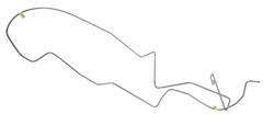 Classic Tube Automotive Fuel Lines MUF1002-SS-1