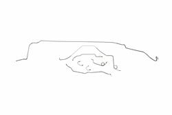 Classic Tube Brake Lines, Direct Fit NV1021-OE