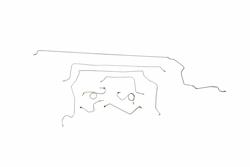Classic Tube Brake Lines, Direct Fit OL1029-OE