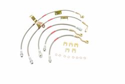 Classic Tube StopFlex Brake Hose Kits for 2001-2006 SIERRA 2500 HD, SILVERADO 2500 HD - SBH6058