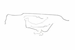Classic Tube Pre-Bent Brake Line Kits SG1027-SS