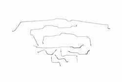 Classic Tube Brake Lines, Direct Fit TN1006-OE